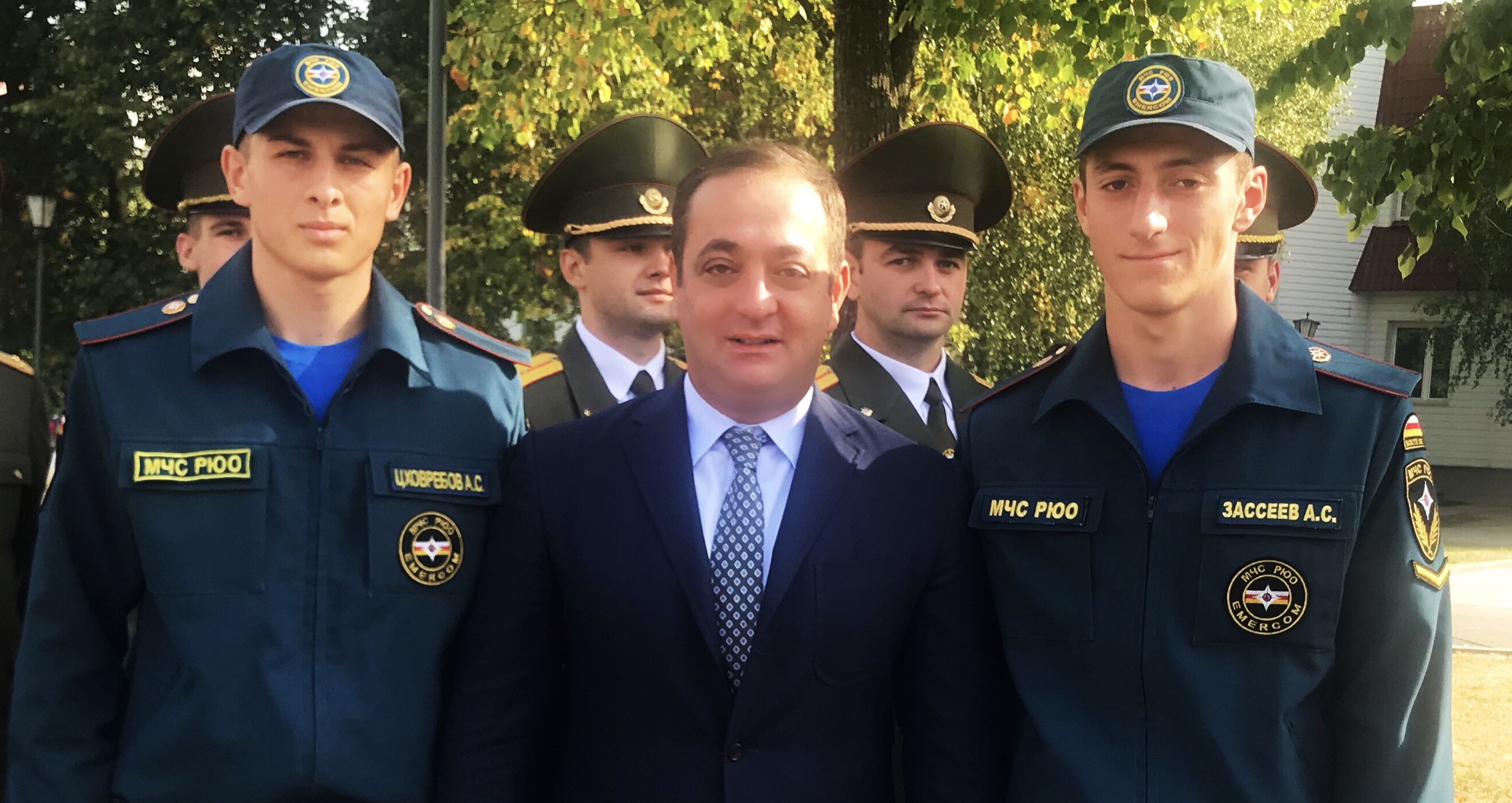 Курсанты Академии МЧС из Южной Осетии приняли присягу 